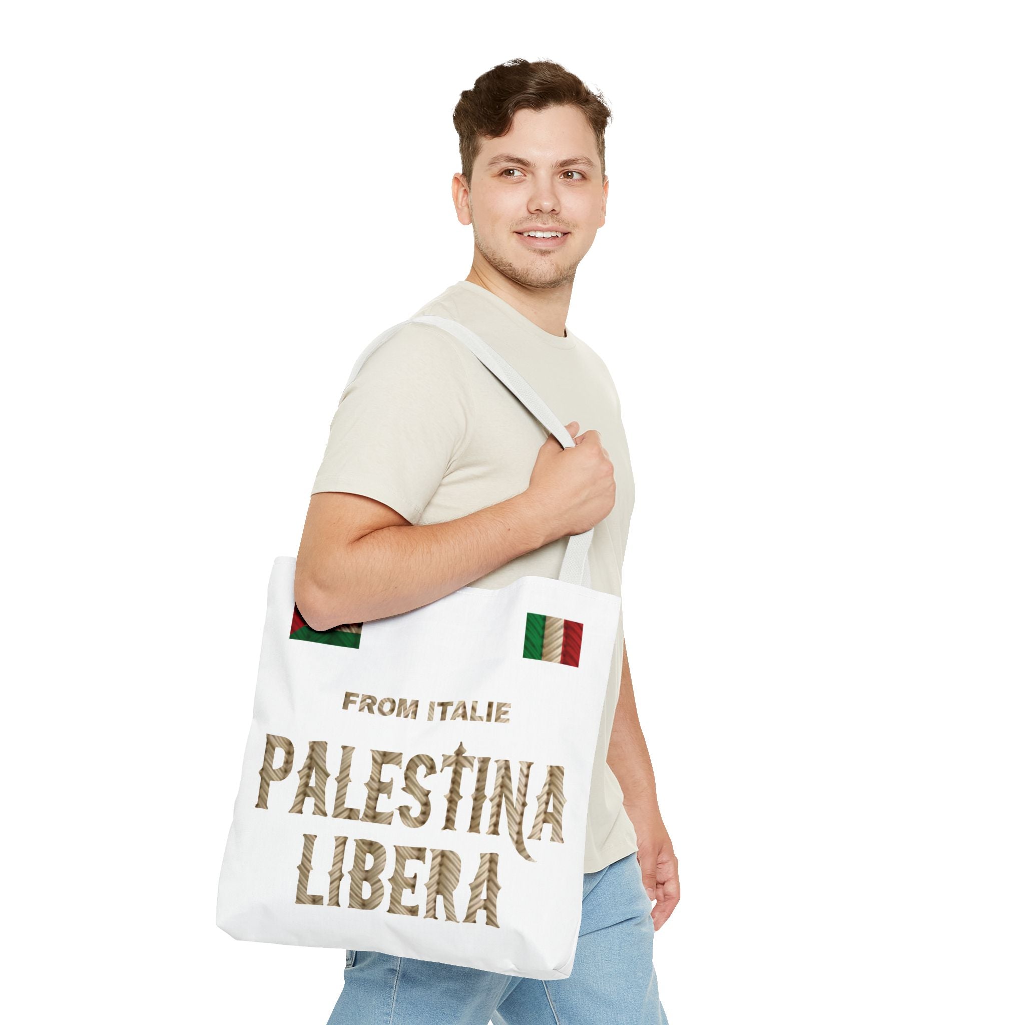 Tote Bag (AOP) ,PALESTINA LIBERA