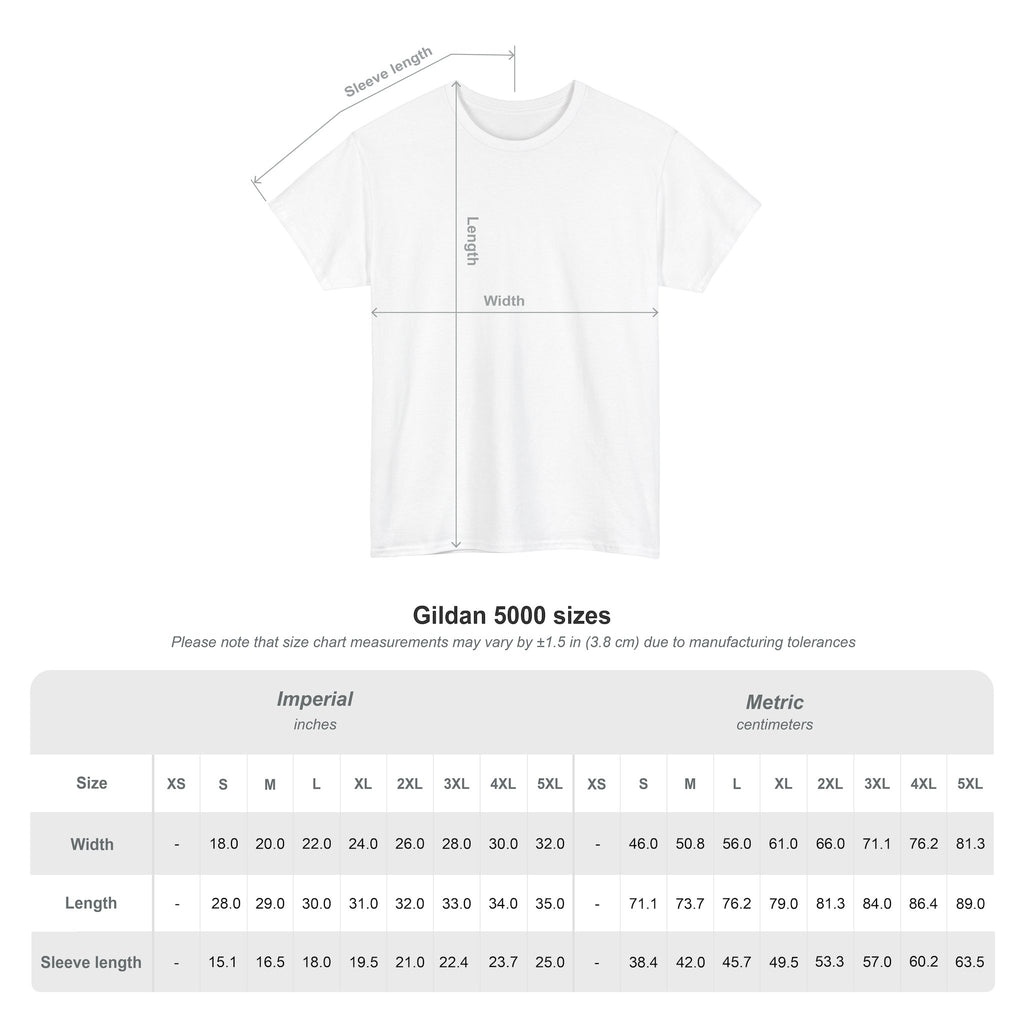 Unisex Heavy Cotton Tee [Basic]