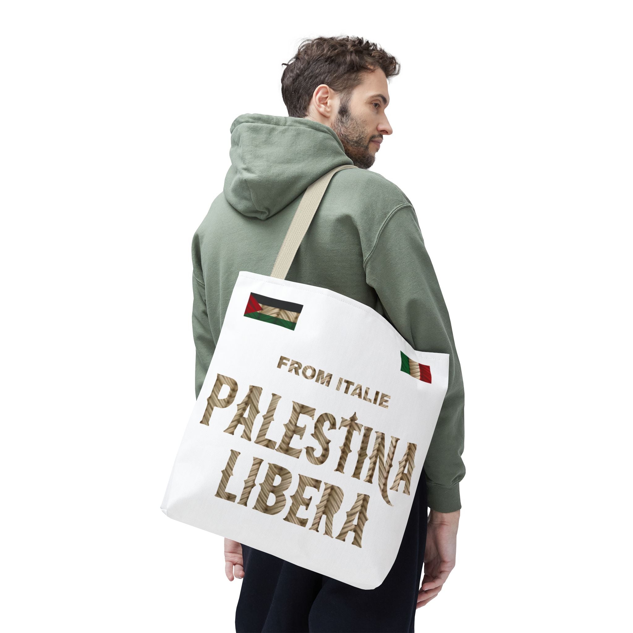 Tote Bag (AOP) ,PALESTINA LIBERA