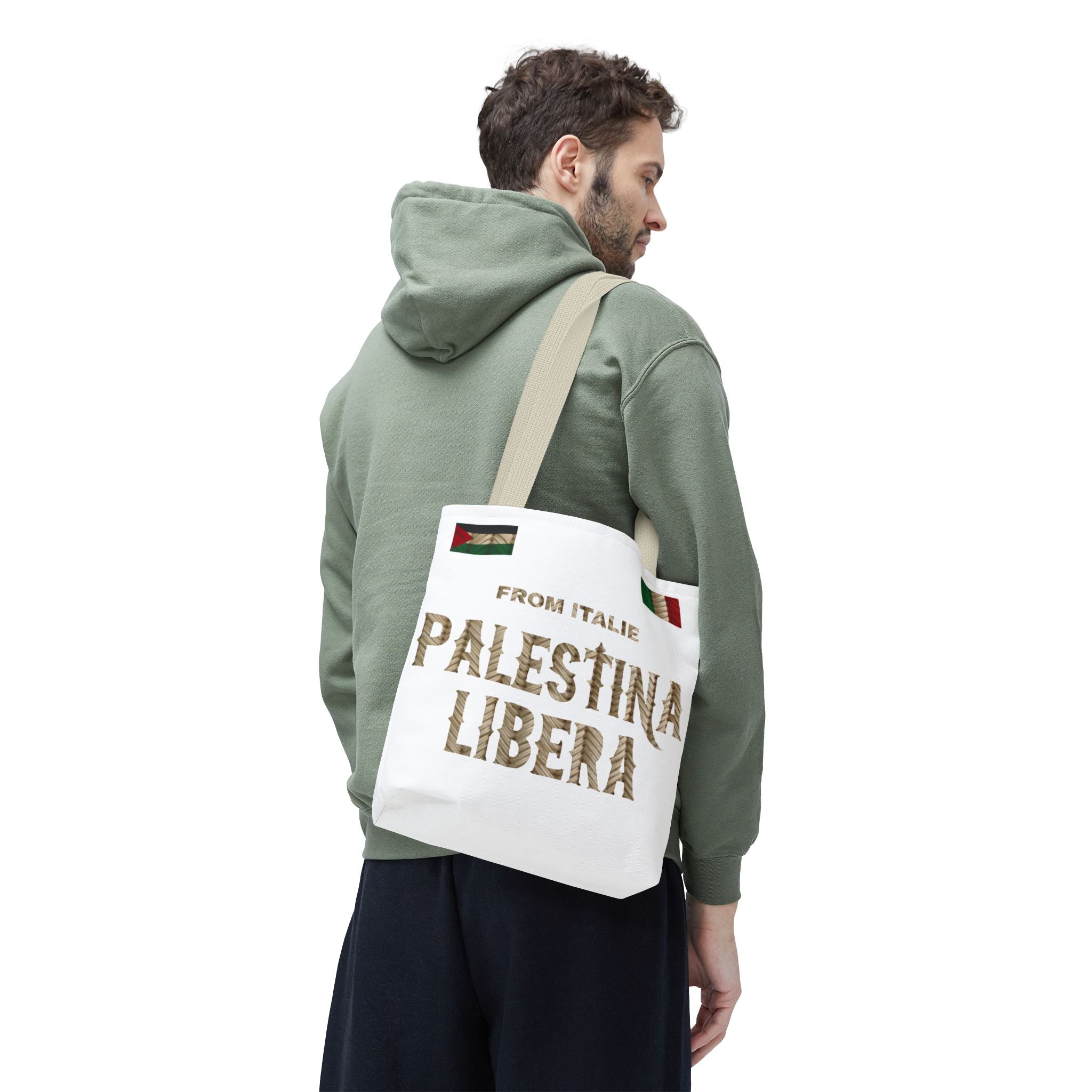 Tote Bag (AOP) ,PALESTINA LIBERA
